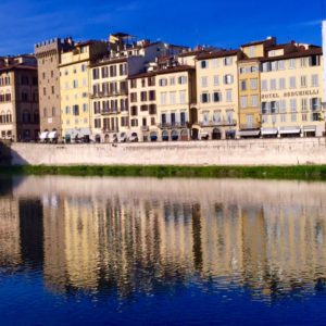 Riverside and a 15 mins walk to downtown is where to stay in Florence.